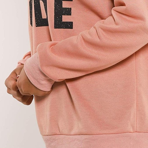 "Mom Mode" Sweatshirt - Light Peachy Pink Pullover - Picture 3 of 8